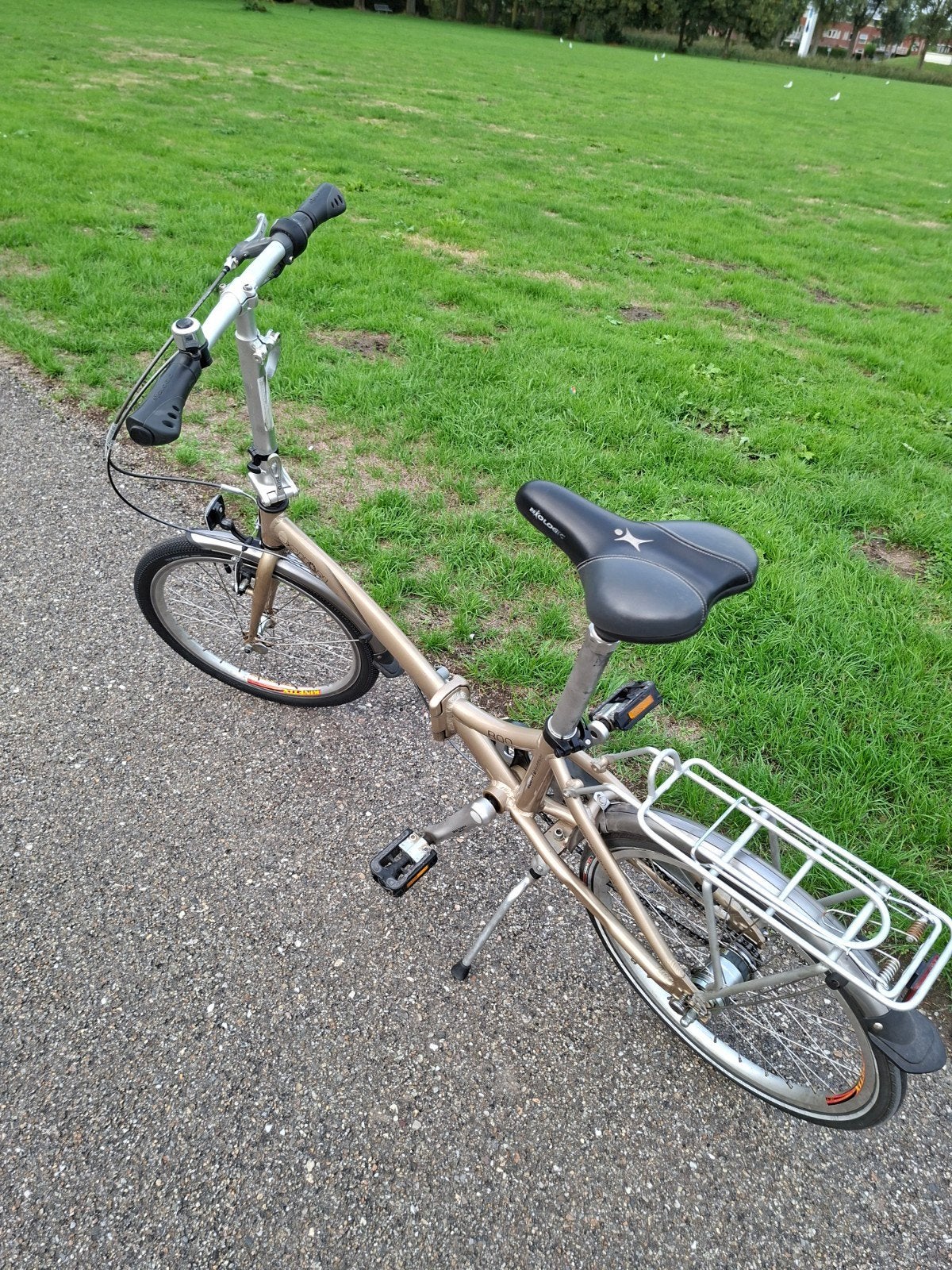 Dahon vouwfiets R00, Fietsen en Brommers, 20 inch of meer, Gebruikt, Velgrem, Versnellingen