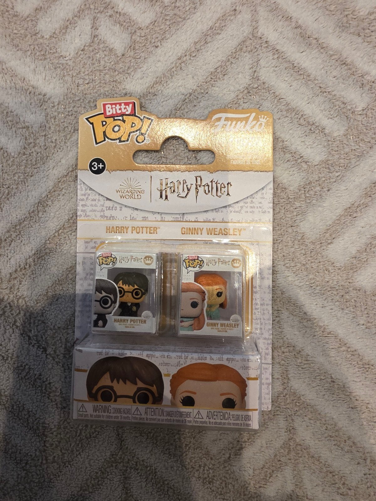 Funko Bitty Pop Harry Potter Harry Potter & Ginny Weasley, Ophalen of Verzenden