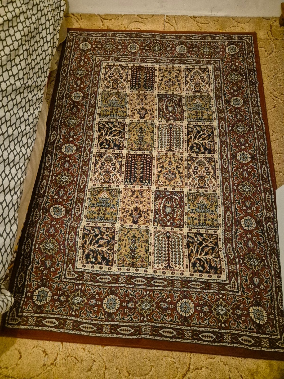 TAPIJT - IKEA Valby Ruta vloerkleed - Klassiek patroon, Ophalen, Gebruikt, 100 tot 150 cm, Klassiek, Oosters, Traditioneel