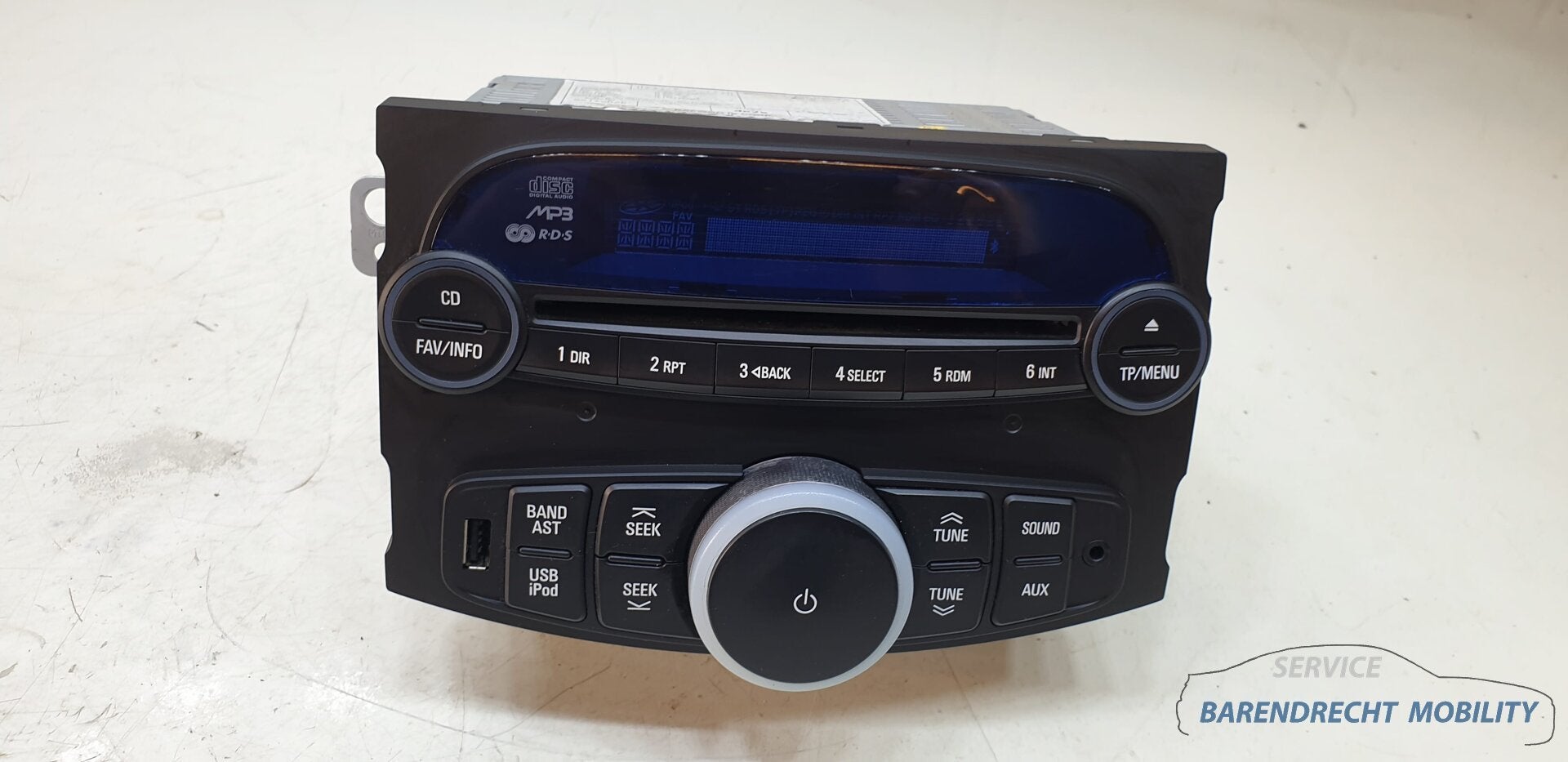 Radio CD speler Chevrolet Spark MP3 95179625 2009 / 2014, Gebruikt, Info@gm.com, Chevrolet, Ophalen of Verzenden