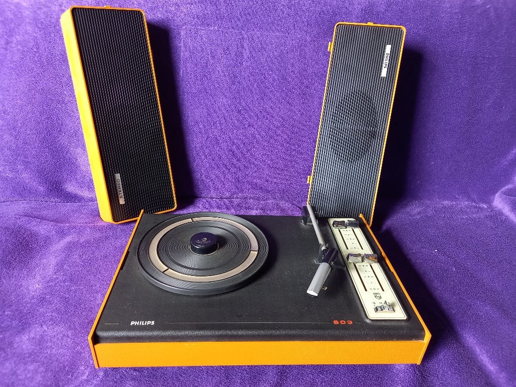 Lp speler, Audio, Tv en Foto, Platenspelers, Ophalen of Verzenden, Gebruikt, Platenspeler, Philips