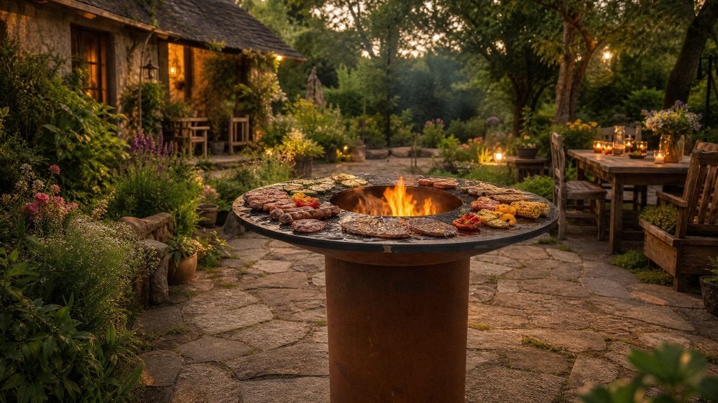 Plancha bbq grill cortenstaal (nieuw in doos), Ophalen of Verzenden, Nieuw, Planchera