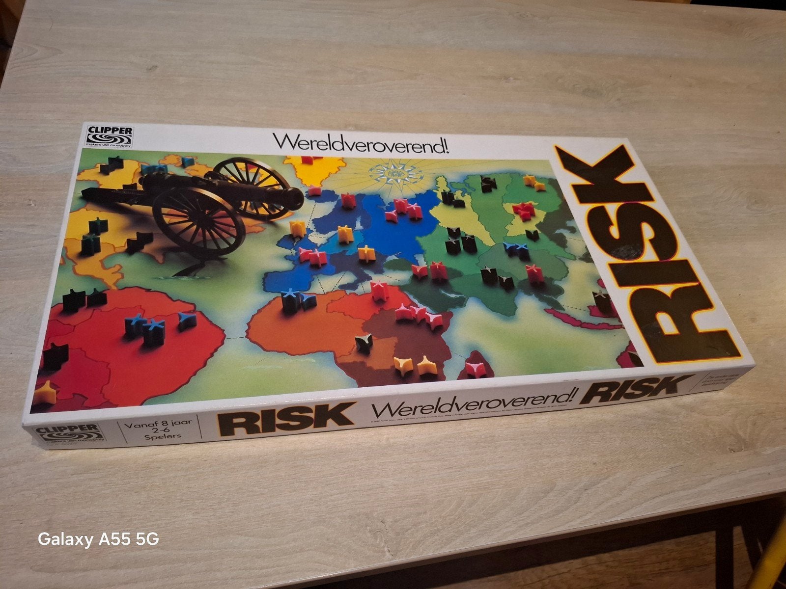 Risk Wereldveroverend! Bordspel - Compleet en Goede Staat, Gebruikt, Clipper, 1027 LS Amsterdam, Nederland, Ophalen of Verzenden