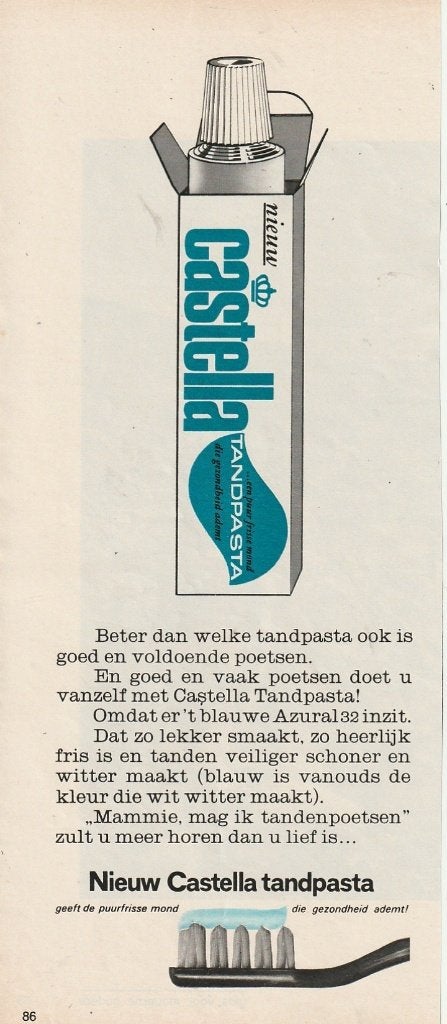 Retro reclame 1968 Castella Nijmegen smaakt heel lekker, Verzenden, Overige typen