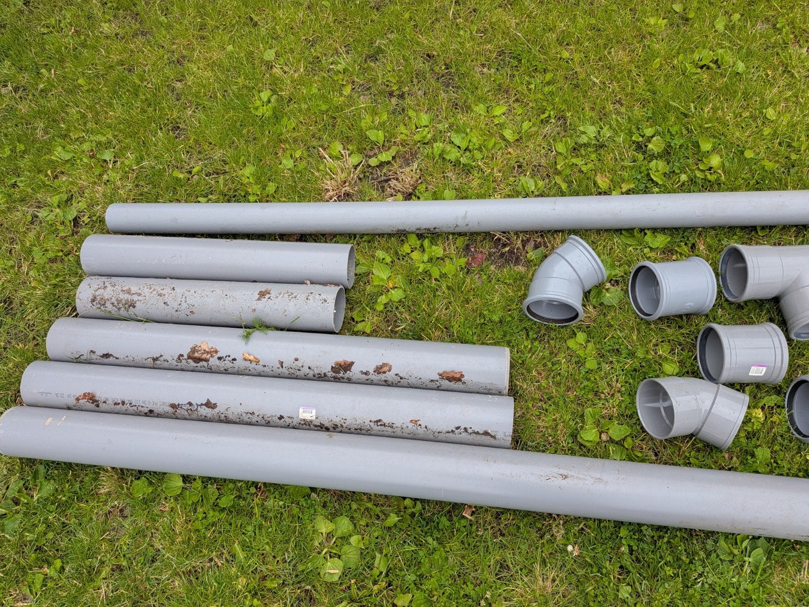 PVC buis en toebehoren, Doe-het-zelf en Verbouw, Buizen en Afvoer, Ophalen, Pvc, Minder dan 2 meter, 80 mm of meer