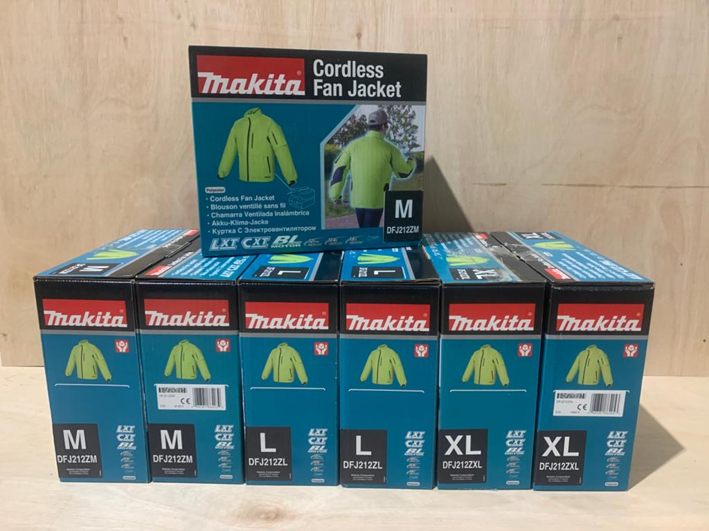 Makita veiligheidsjas type DFJ212Z - NIEUW - M L XL EN XXL, Makita, Makita, Nieuw, Makita
