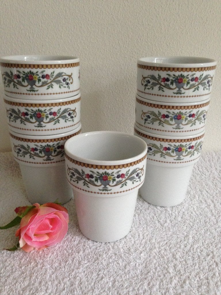 7 Prachtige SELTMANN WEIDEN Vintage Mok/Melkbekers., Overige merken, Vintage, Ophalen of Verzenden, Zo goed als nieuw