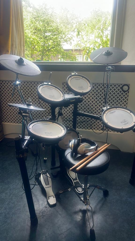 Elektronisch drumstel Roland TD-4, Ophalen, Gebruikt, Roland, Elektronisch