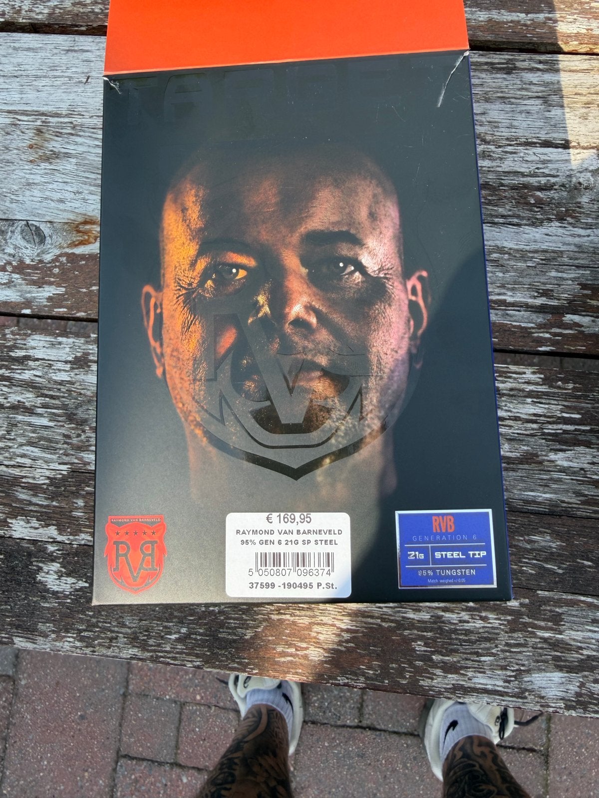 RVB Generation 6 Darts - 95% Tungsten Steel Tip 21g, Ophalen of Verzenden, Zo goed als nieuw, Pijlen