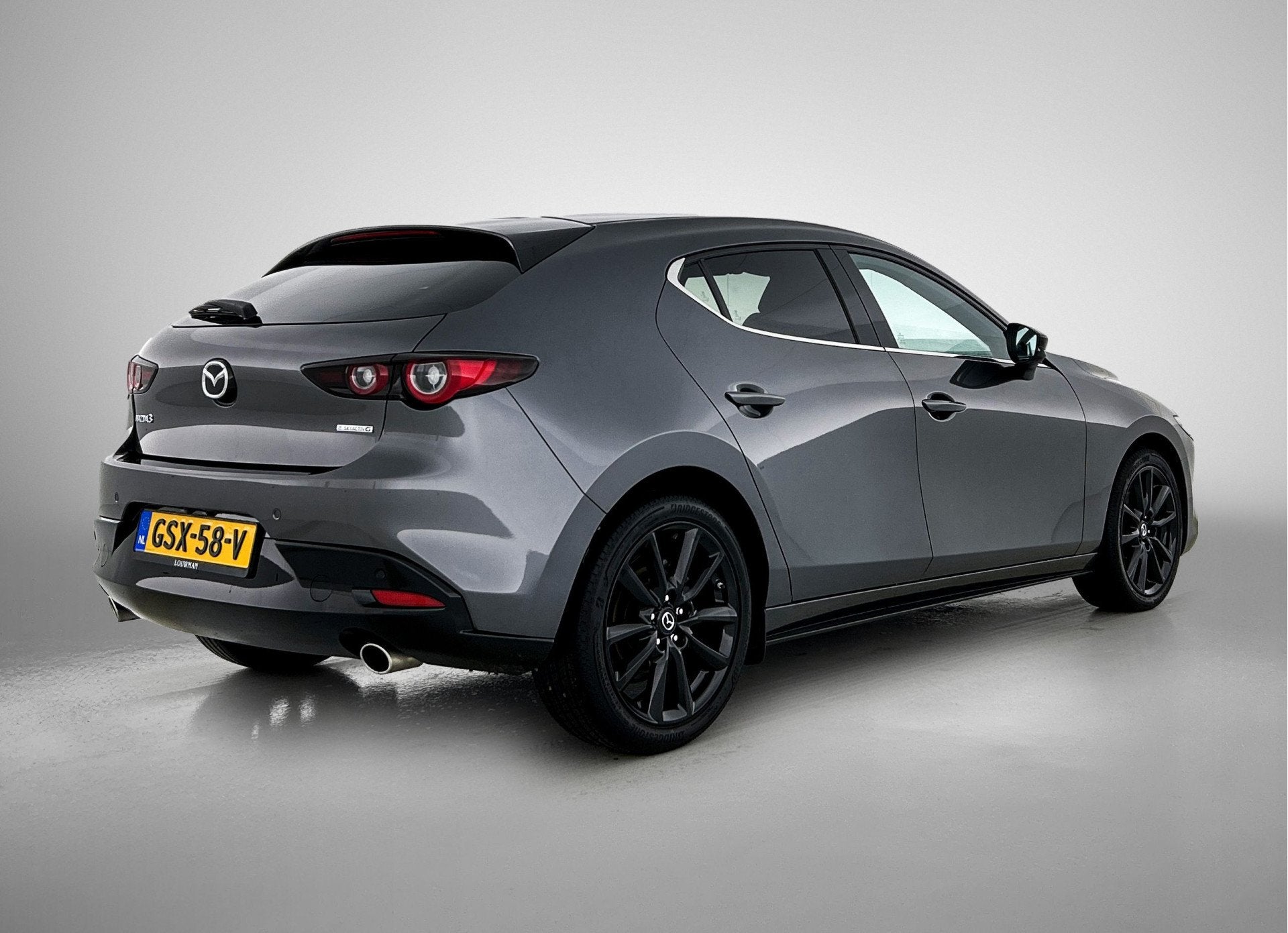 Mazda 3 2.0 e-SkyActiv-G M Hybrid 122 Homura automaat | RIJK, 12 maanden, Stof, Gebruikt, 4 cilinders