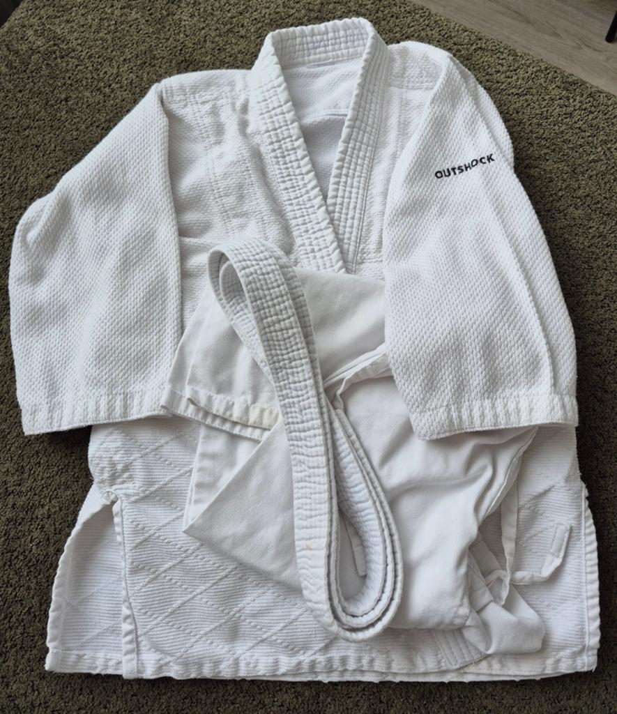 Judopak, Sport en Fitness, Vechtsporten en Zelfverdediging, Maat XS of kleiner, Ophalen of Verzenden, Zo goed als nieuw, Judo