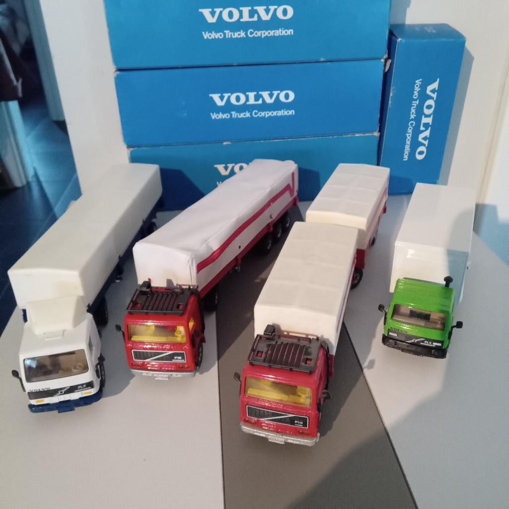 LOT 1/50 VOLVO PROMO FL6-FL7+F10+F12-, Verzenden, Nieuw, Bus of Vrachtwagen, SIKU