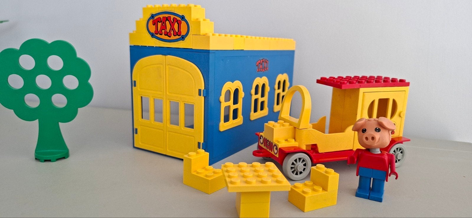 Lego Fabuland set 338 of 128 taxi centrale, Gebruikt, Overige thema's, Lego, Ophalen of Verzenden