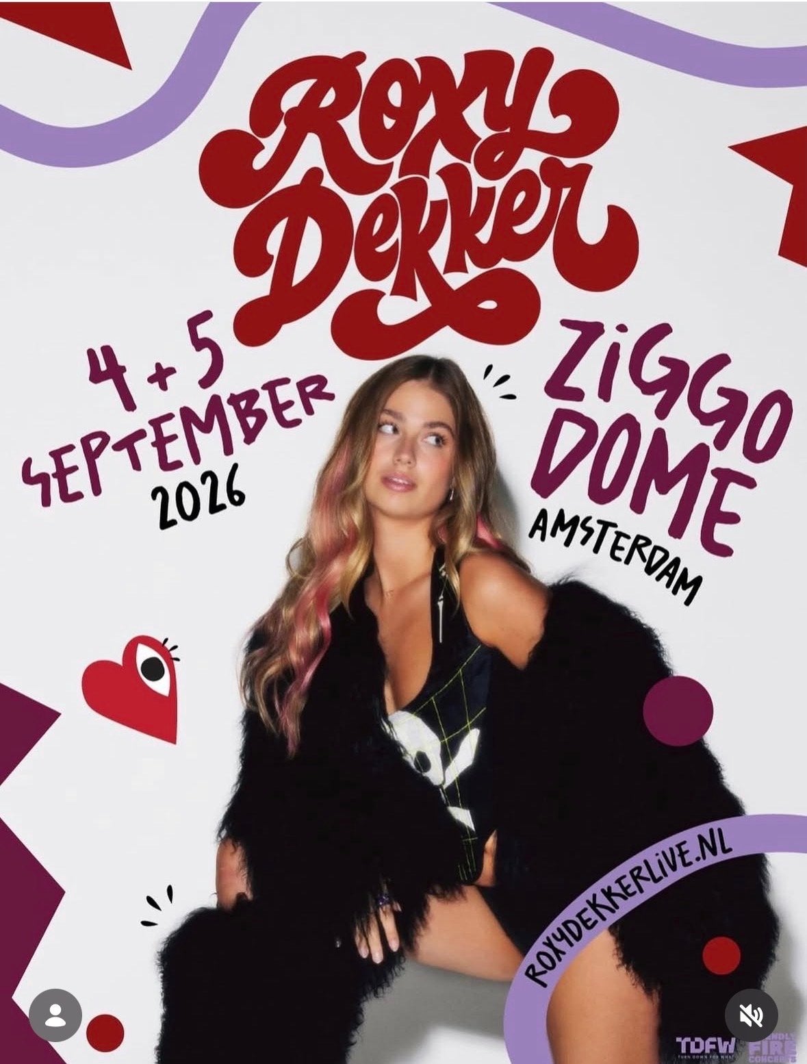 3x 1e ring Best Seat kaartjes Roxy Dekker | 5sept 15:30, Drie personen of meer