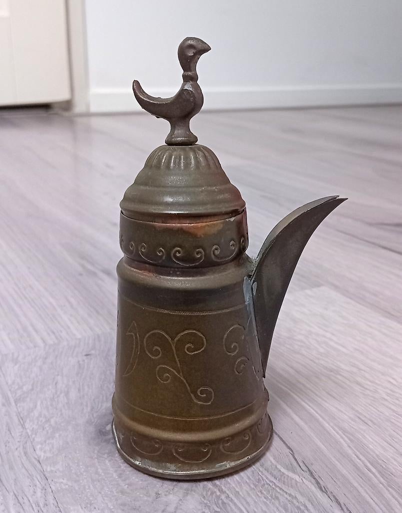 dallah koffiepot met vogel top, Ophalen of Verzenden