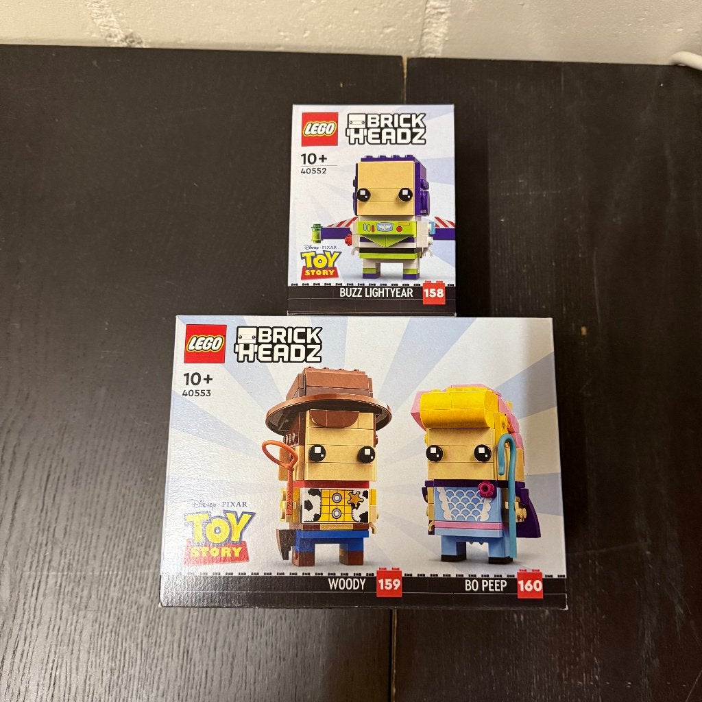 lego brickheadz 40552&40553buzz lightyear, woody & bo pee, BrickHeadz, Lego, Nieuw, Ophalen of Verzenden