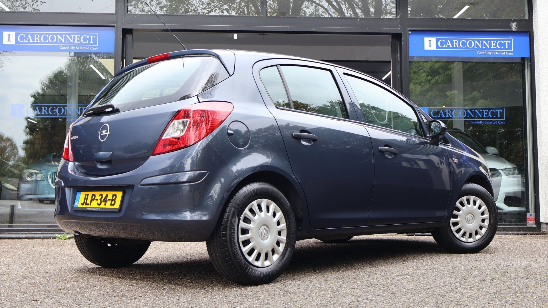 Opel Corsa 1.2-16V Selection 80pk|5drs|AUX|APK|Nette auto, Voorwielaandrijving, Stof, Gebruikt, Zwart