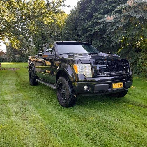 Ford F150, Dealer onderhouden, Zwart, Leder, Particulier