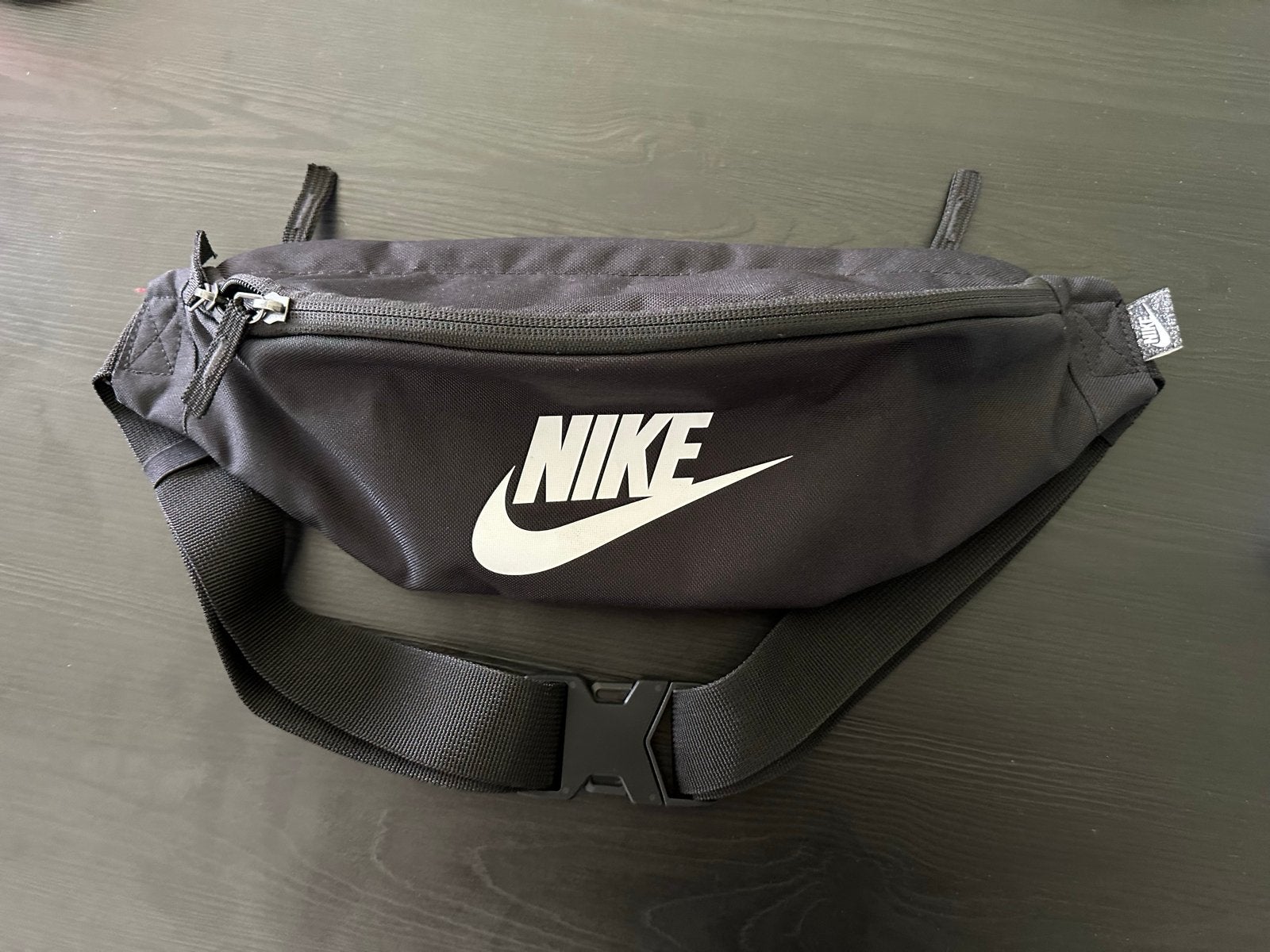 Nike heuptas / crossbody tas zwart, Ophalen of Verzenden, Gebruikt, Zwart, Overige merken