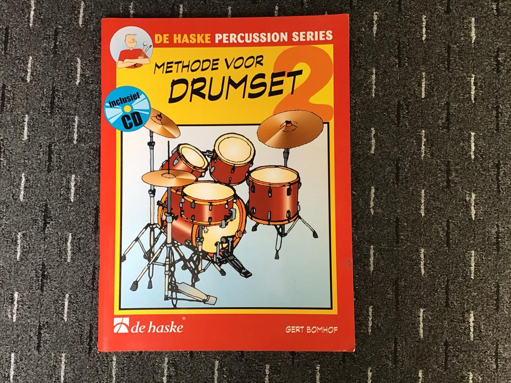 Methode voor drumset dl2 de Haske, Muziek en Instrumenten, Ophalen, Zo goed als nieuw, Overige merken