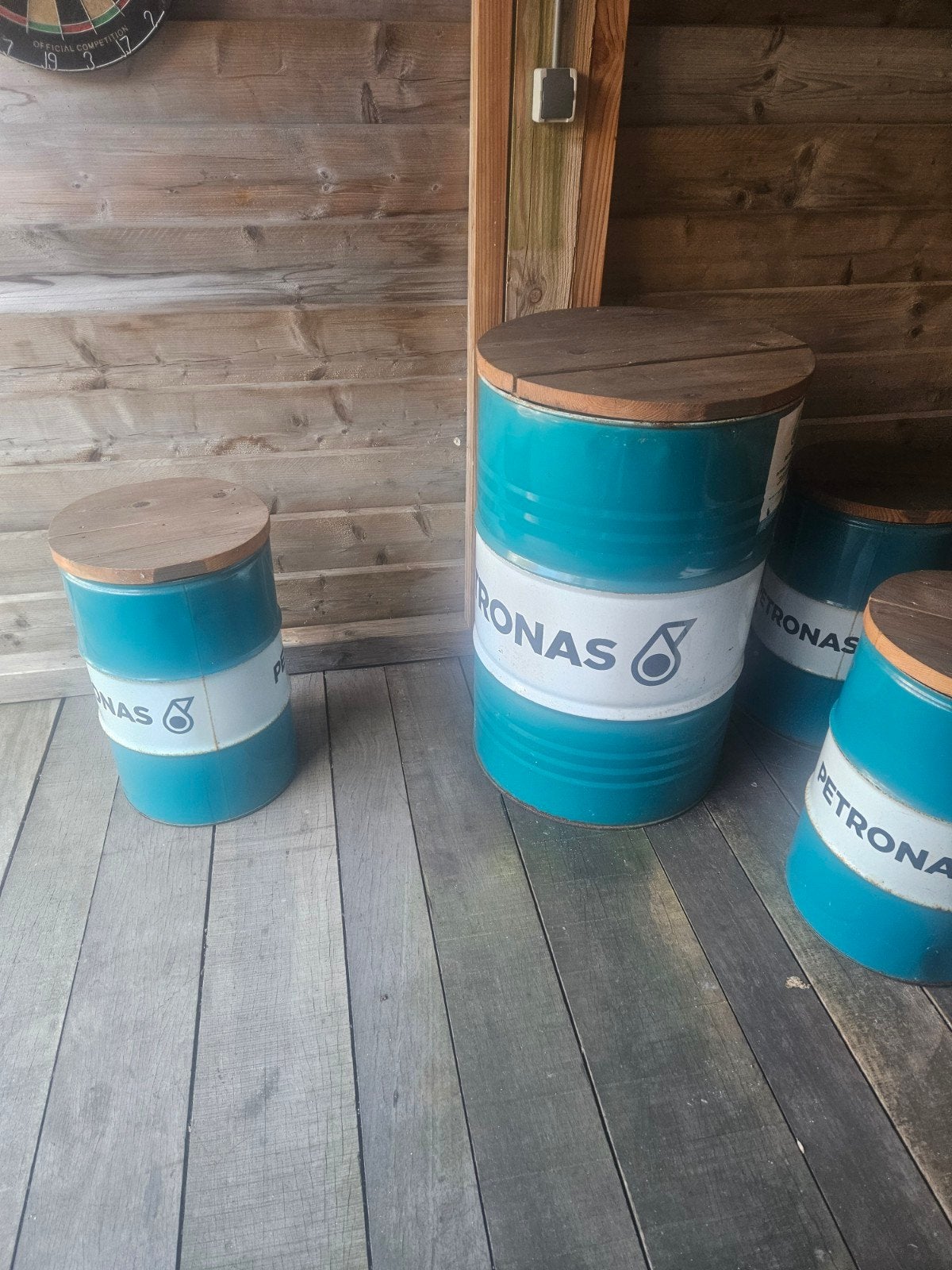 set voor buiten, Ophalen, 3 zitplaatsen