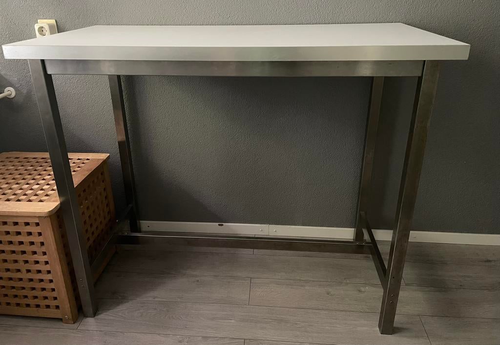 Statafel 126 x 62 x 103 cm, Huis en Inrichting, Tafels | Statafels, Ophalen, Zo goed als nieuw