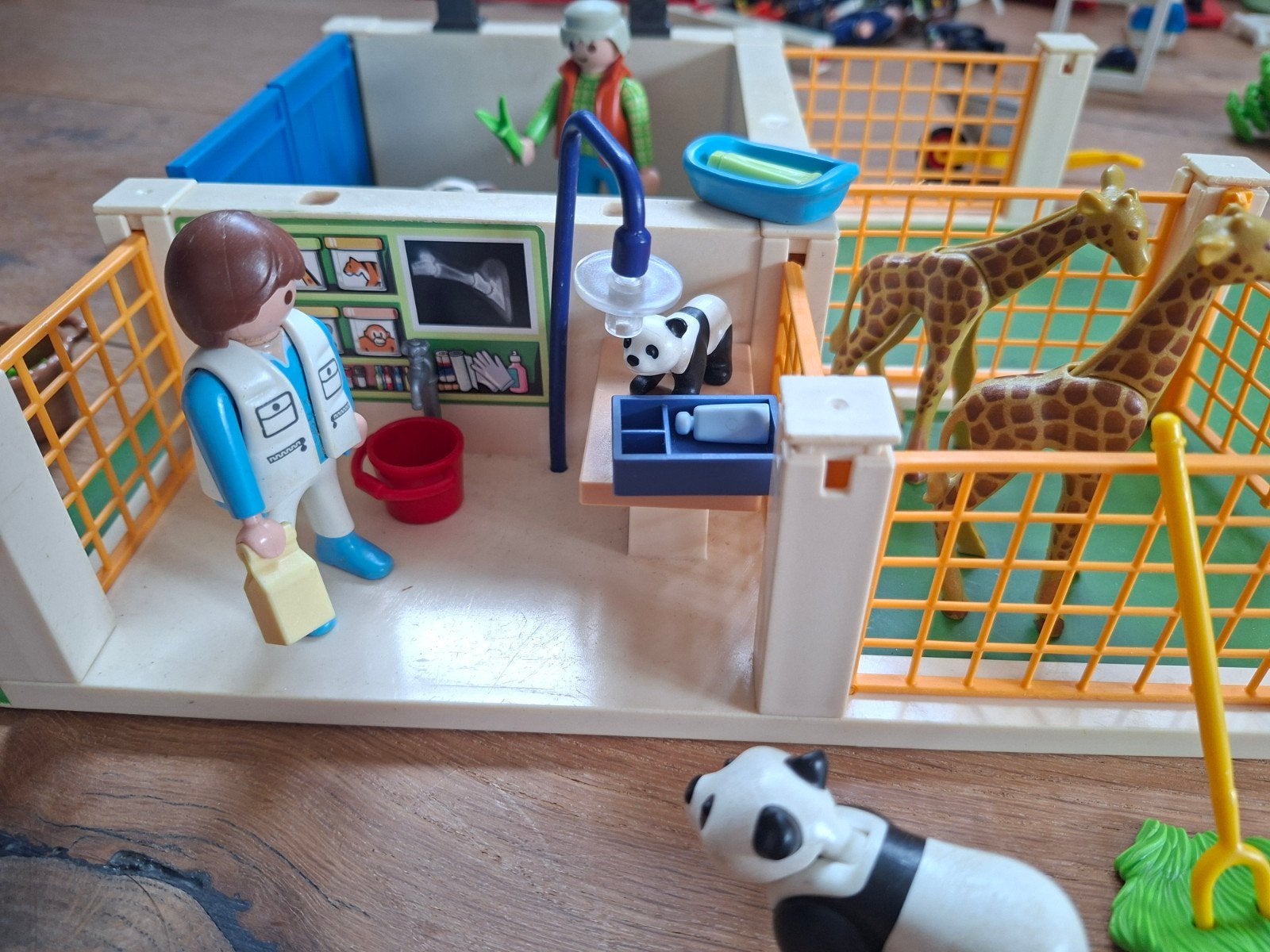 Playmobil Zoo Dierenarts met Giraffen en Panda's, Ophalen of Verzenden, Gebruikt, Jongen of Meisje