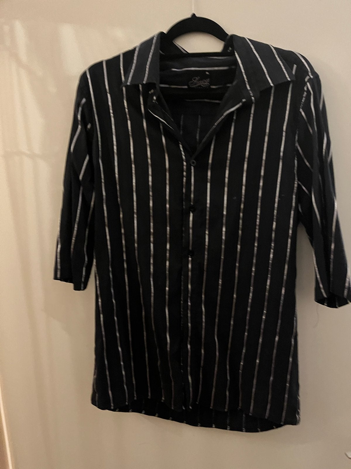 BLOUSE, Ophalen of Verzenden, Nieuw, Maat 42/44 (L), Zwart