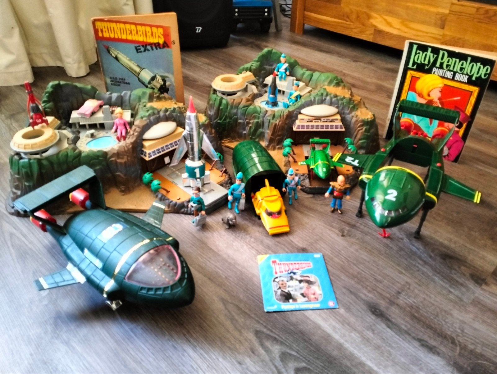 Thunderbirds Tracy Island 2x Lot, Ophalen of Verzenden, Gebruikt, Jongen of Meisje