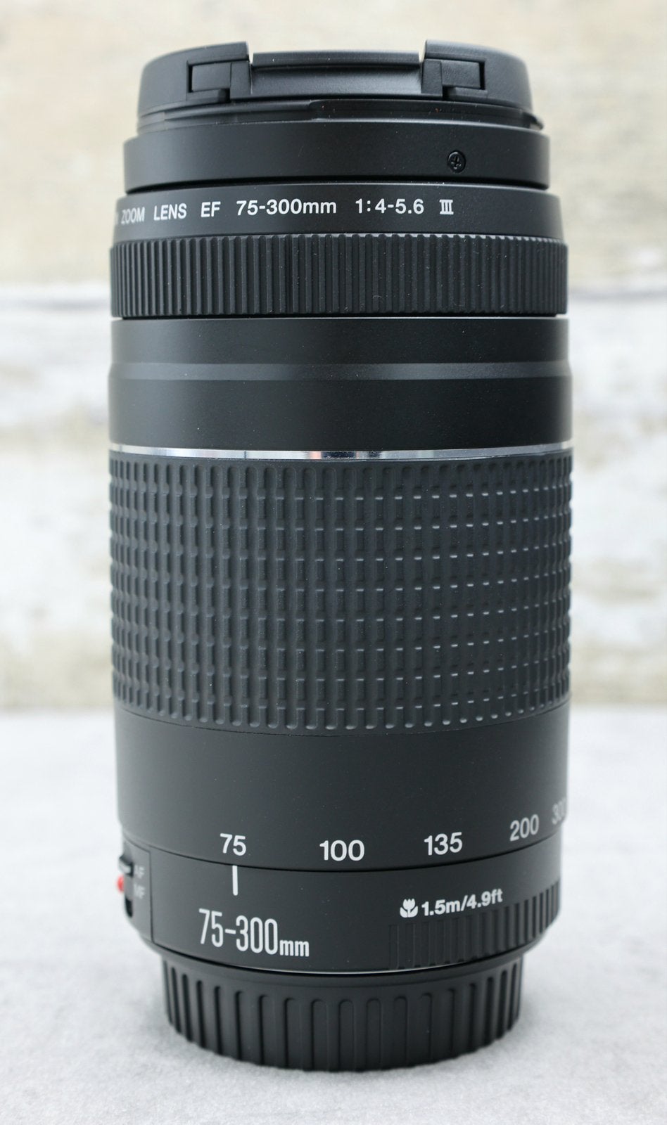 Canon EF 75-300 mm Telelens F4-5.6 MK III Zoomlens Autofocus, Canon, Zo goed als nieuw, Canon EF, Telelens