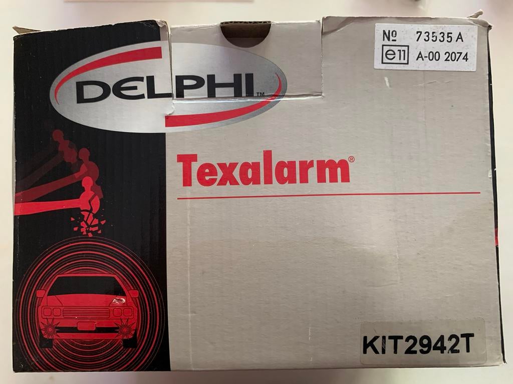 Nieuw! Delphi Texalarm ATX22 Auto Alarm SCM Gecertificeerd, Auto diversen, Anti-diefstal, Ophalen of Verzenden, Nieuw