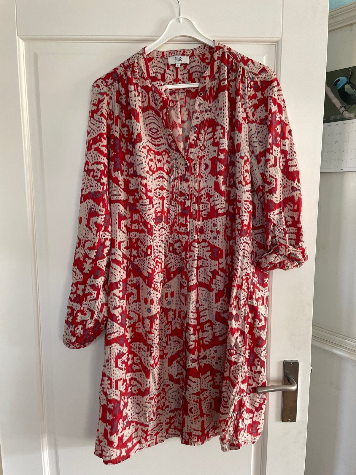Noa Noa zomerjurk L, Kleding | Dames, Meerkleurig, Maat 42/44 (L), Ophalen of Verzenden, Knielengte