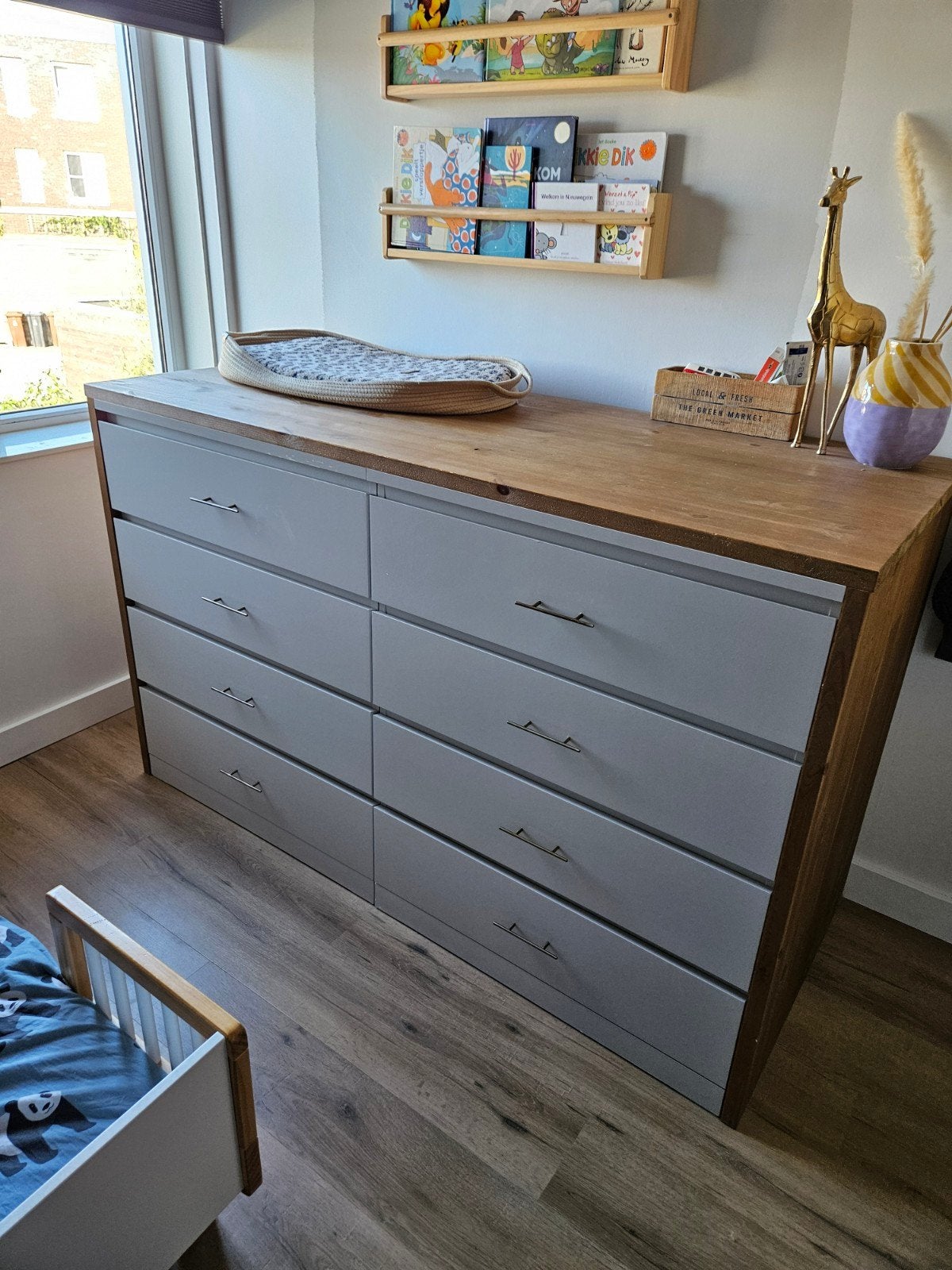 Malm ikea ladekasten DIY commode, Ophalen, 100 tot 150 cm, 5 laden of meer, 100 tot 150 cm
