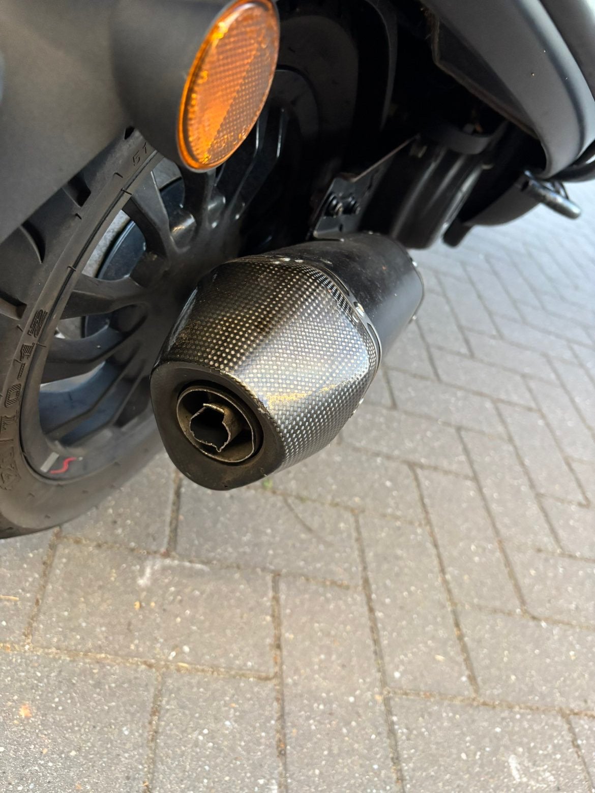 Akrapovic, Ophalen of Verzenden, Zo goed als nieuw, Uitlaat, Vespa