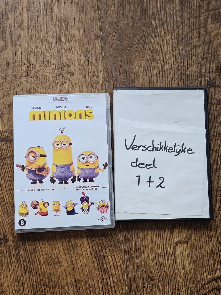 Verschikkelijke ikke deel 1 en 2 en de Minions films, Inclusief DVD, Animatie, Amerikaans, Nederlands