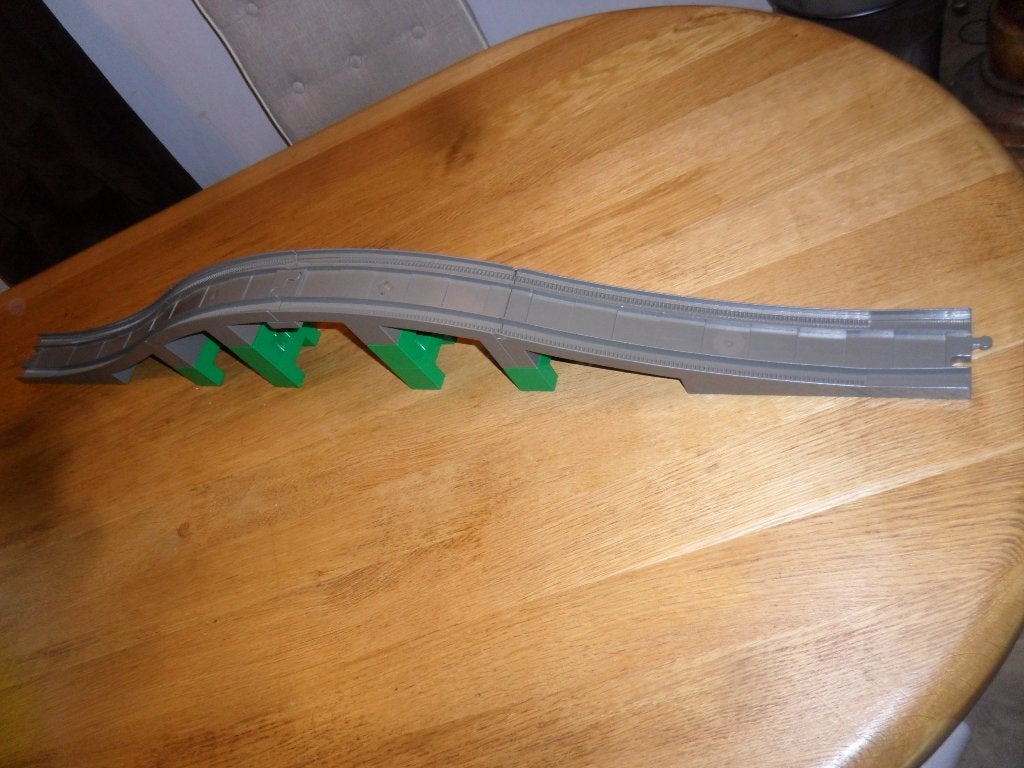 Duplo Treinbrug, Gebruikt, Ophalen of Verzenden, Duplo, Complete set
