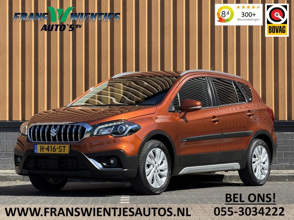 Suzuki S-Cross 1.0 Boosterjet Select | Origineel Nederlands, Auto's, Stof, Gebruikt, Bruin, 400 kg