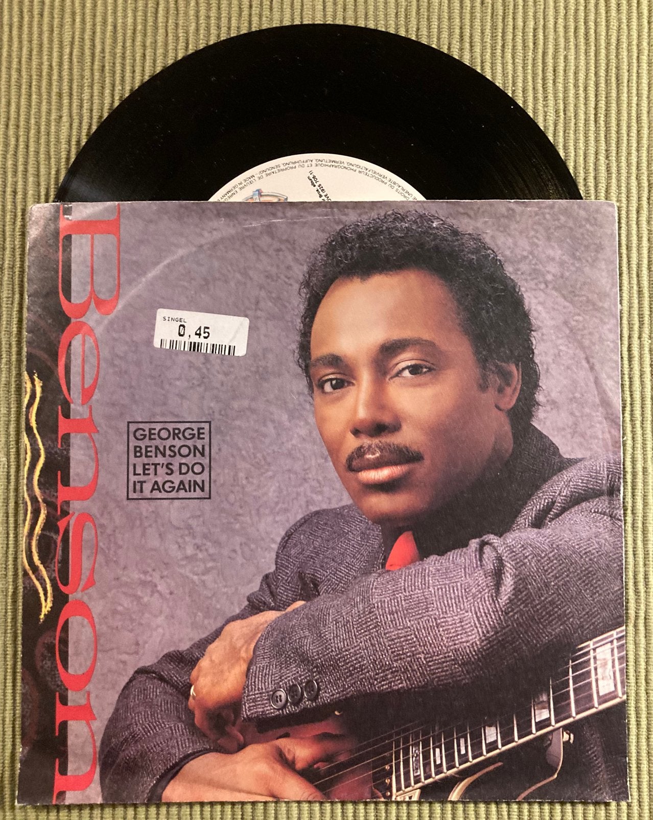Vinyl single George Benson - Let’s do it again, Gebruikt, 7 inch, Ophalen of Verzenden, Jazz en Blues