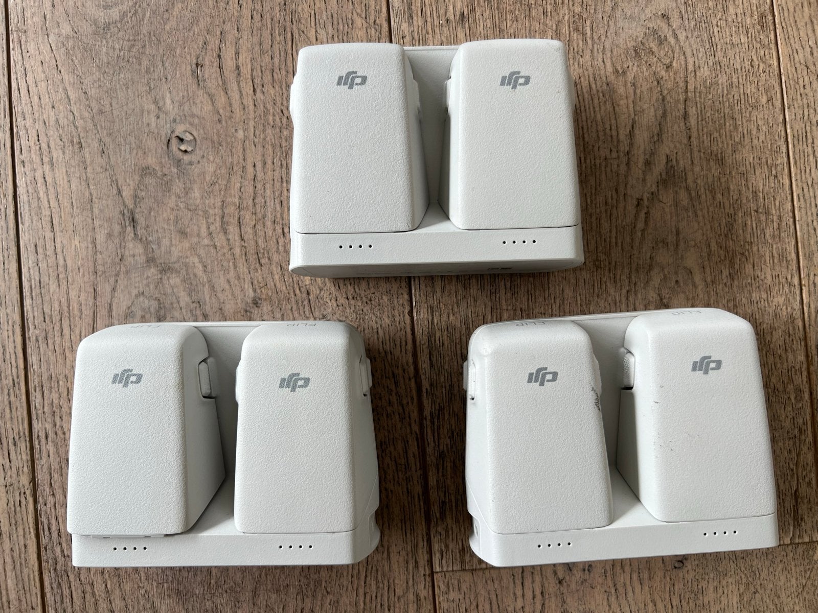 DJI Flip Intelligent Flight Batterij met Laadstation, Audio, Tv en Foto, Ophalen of Verzenden, Zo goed als nieuw, DJI, Extra accu('s)