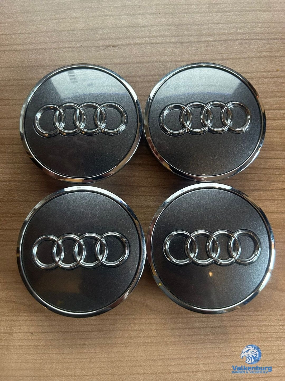 ORIGINELE Audi naafkap naafdop set grijs, Gebruikt, -, Verzenden, -