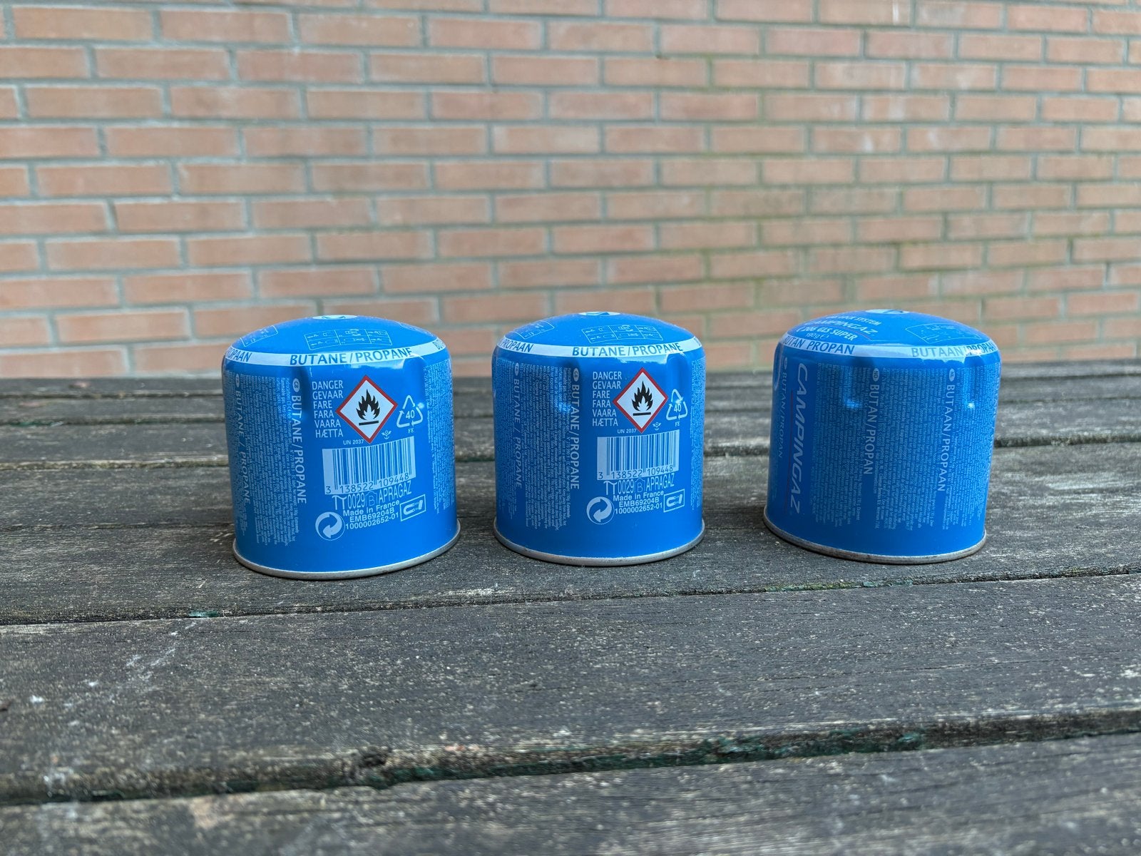 3x Campingaz C 206 GLS Super gaspatronen, Ophalen, Nieuw