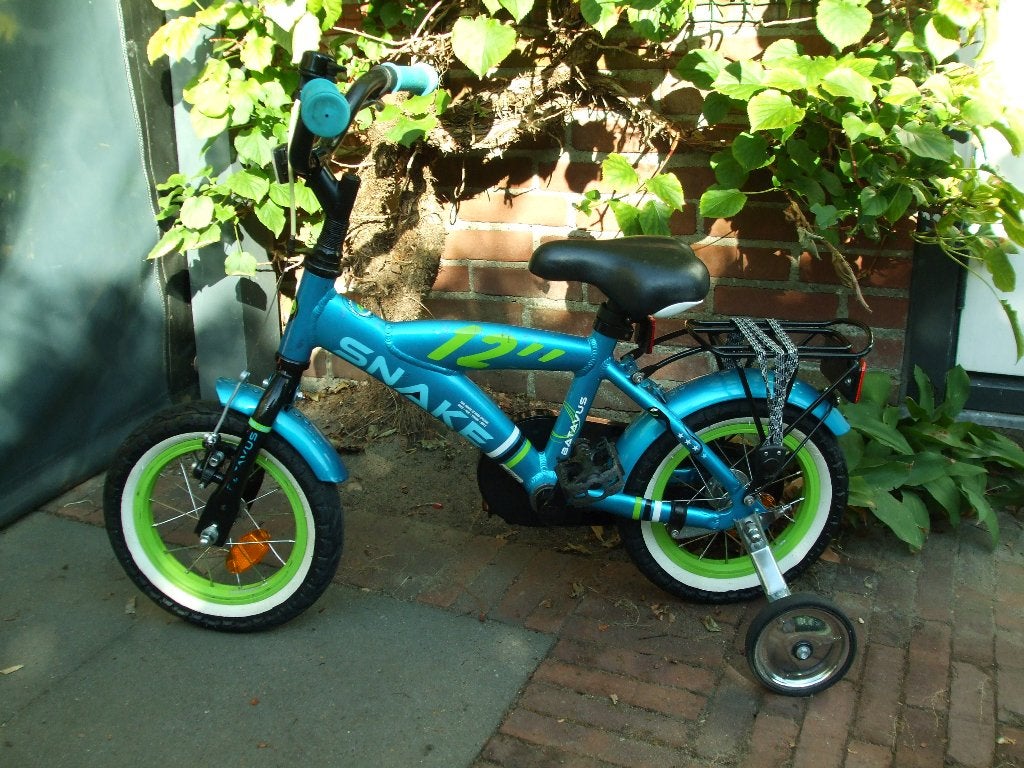 batavus snake 12 inch igst, Ophalen, Terugtraprem, Zijwieltjes, Batavus Snake Alpina Trial Yabber cube bulls loekie sparta