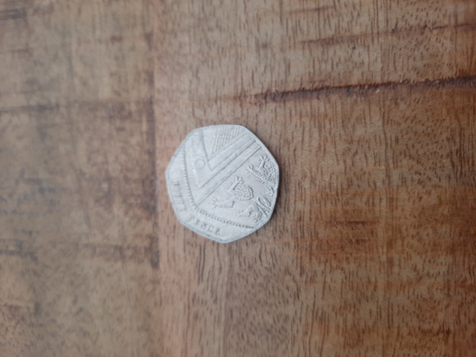 50 pence munt Verenigd Koninkrijk, Ophalen of Verzenden