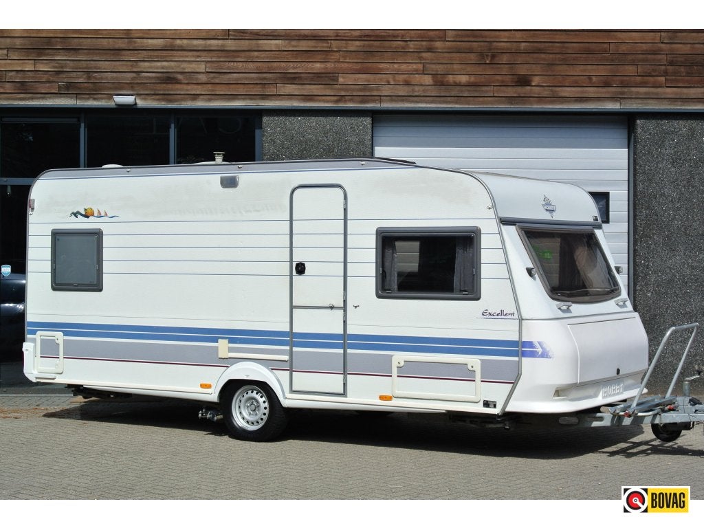 Hobby Excellent 495 UFE|Fransbed|Mover|, Schokbreker, Rondzit, Hobby, Bedrijf