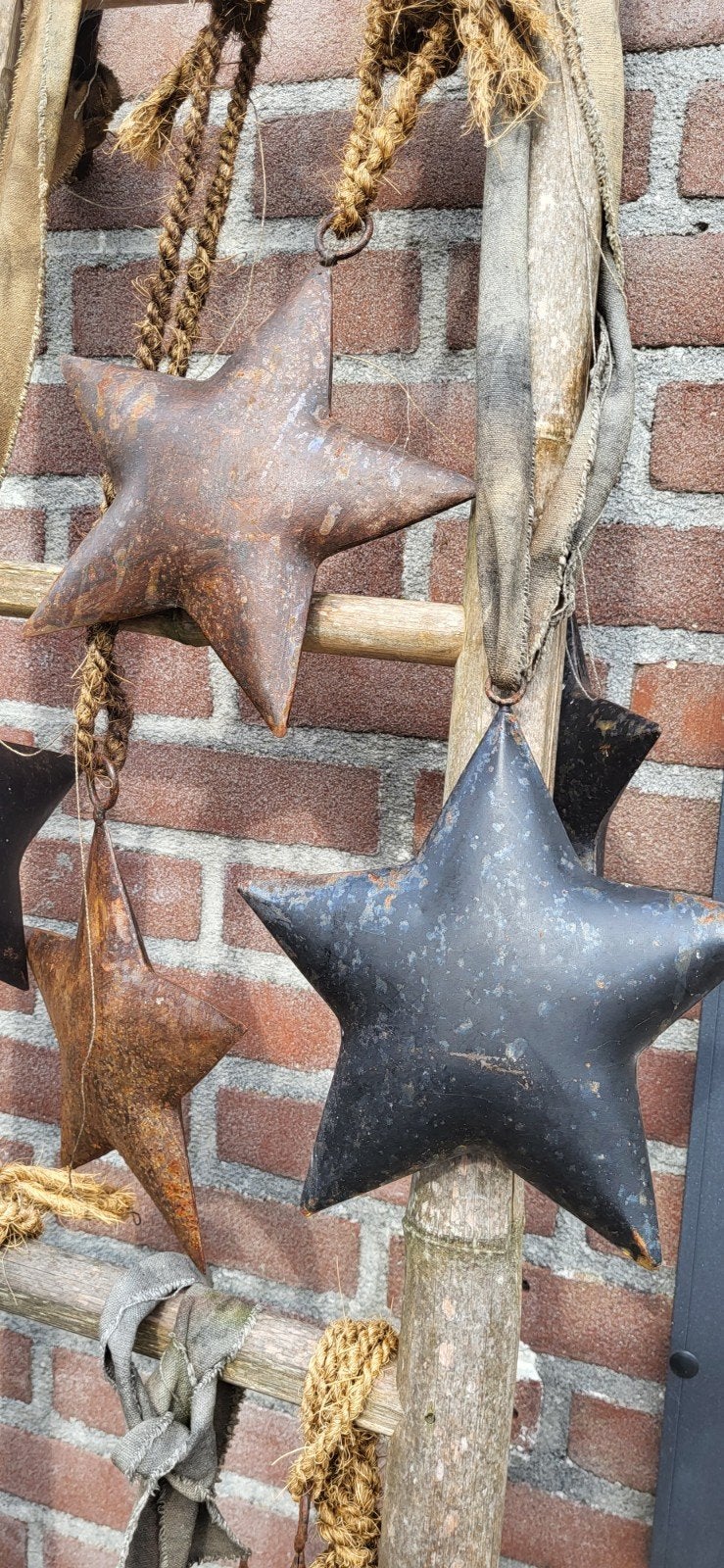 Metalen ster, Huis en Inrichting, Woonaccessoires | Overige, Ophalen, Gebruikt