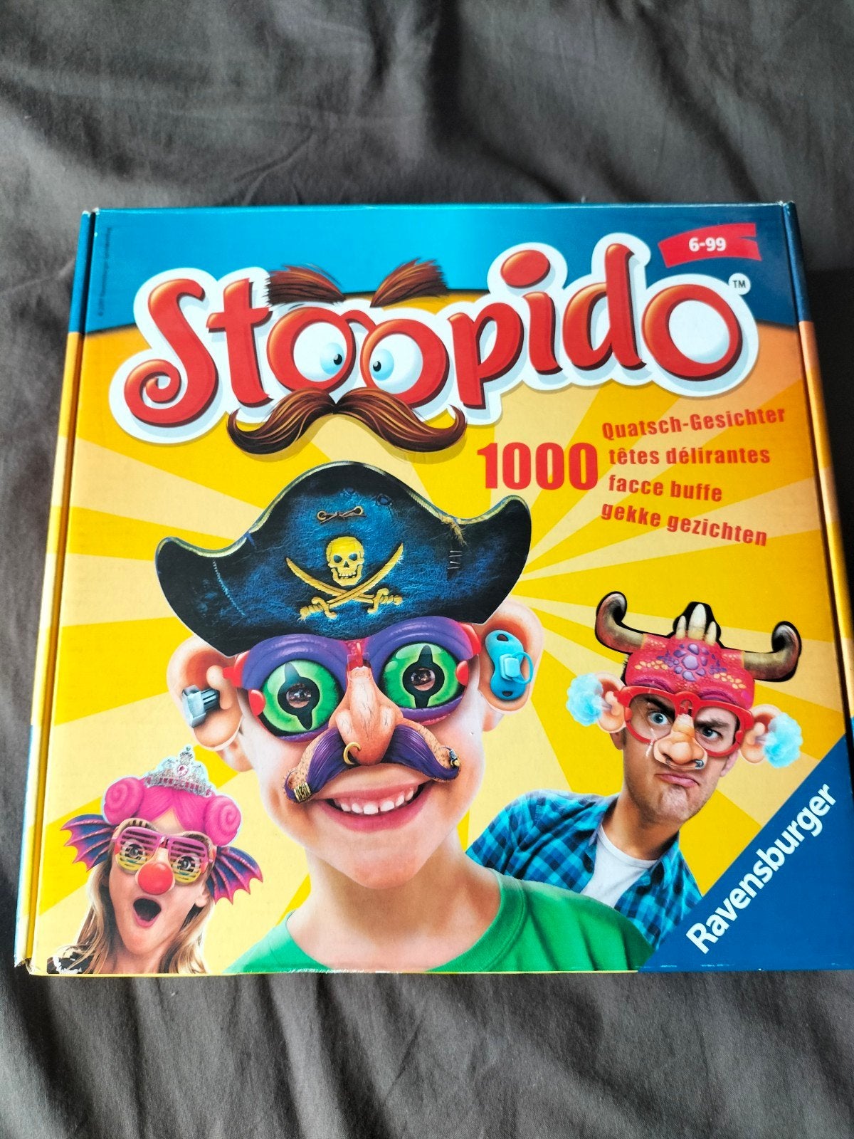 Stoopido Ravensburger - Gekke Gezichten Spel, Drie of vier spelers, Ophalen of Verzenden, Zo goed als nieuw, Ravensburger