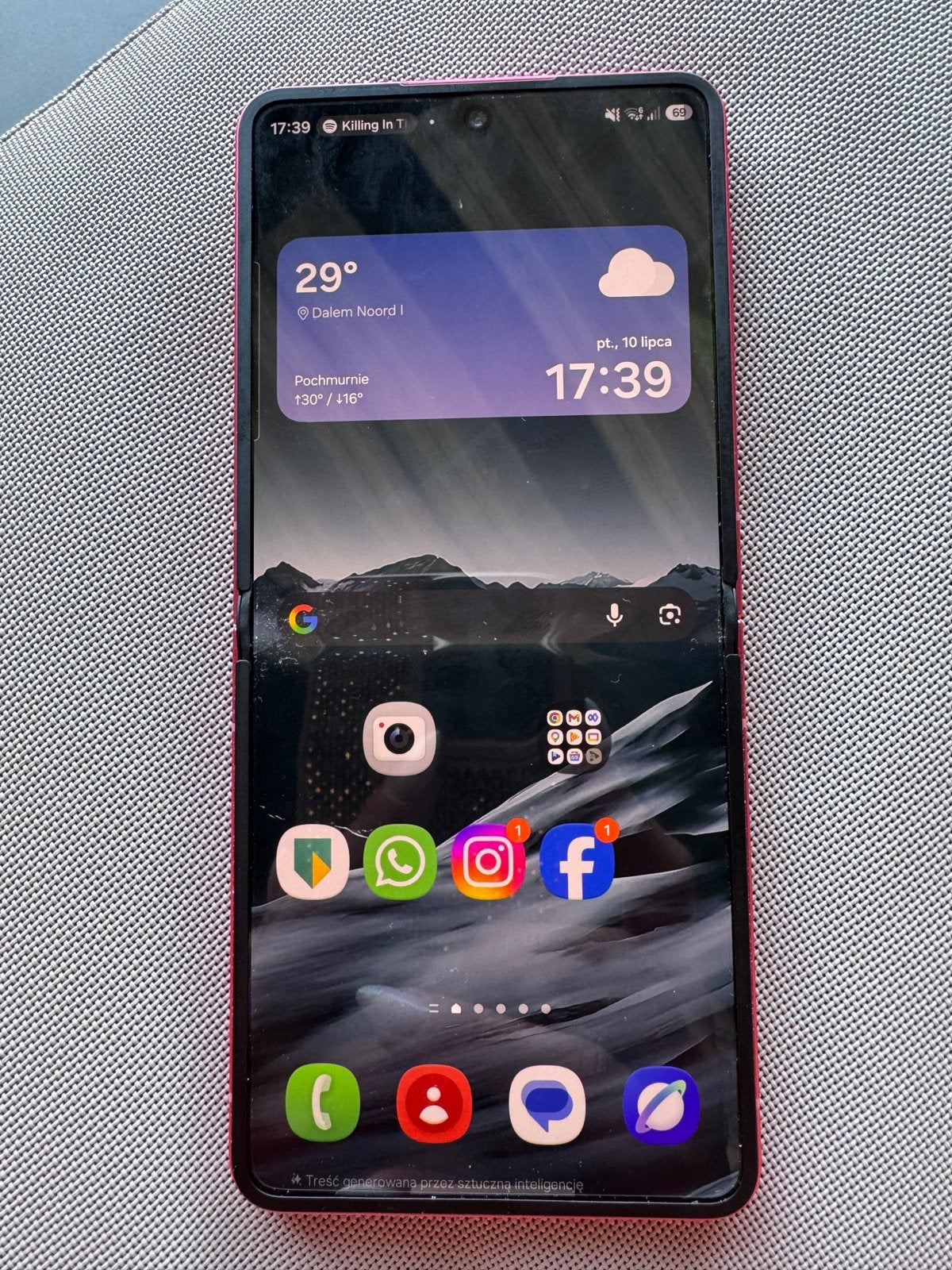 Samsung Galaxy Z Flip7 513GB coral, Telecommunicatie, Mobiele telefoons | Samsung, Overige kleuren, Touchscreen, Zo goed als nieuw