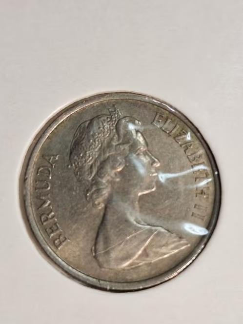 BERMUDA 10 cent 1970 munt (#11), Postzegels en Munten, Munten | Amerika, Ophalen of Verzenden, Noord-Amerika, Losse munt