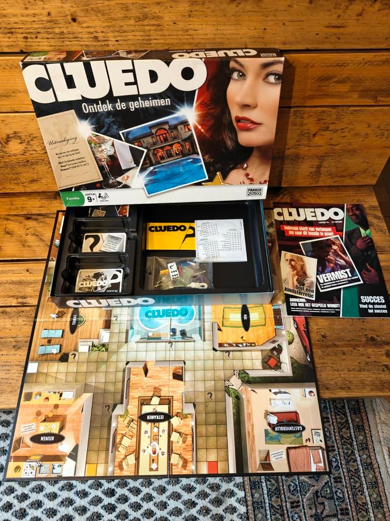 3 X Cluedo., Hasbro., Nieuw, Ophalen of Verzenden, Hasbro.
