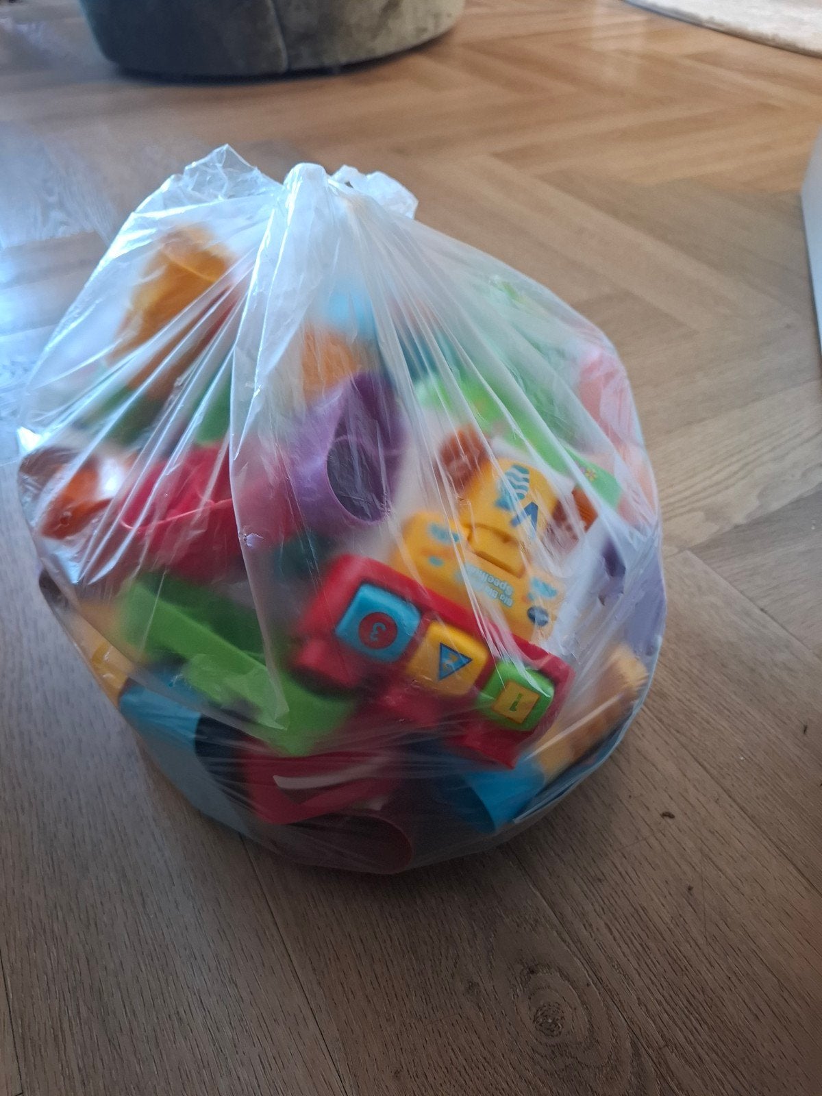 bla bla bla blocks, Ophalen, Gebruikt